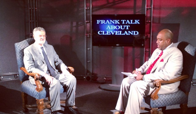 Cleveland Mayor and Director of Community Relations sit together on the latest installment of Frank Talk
